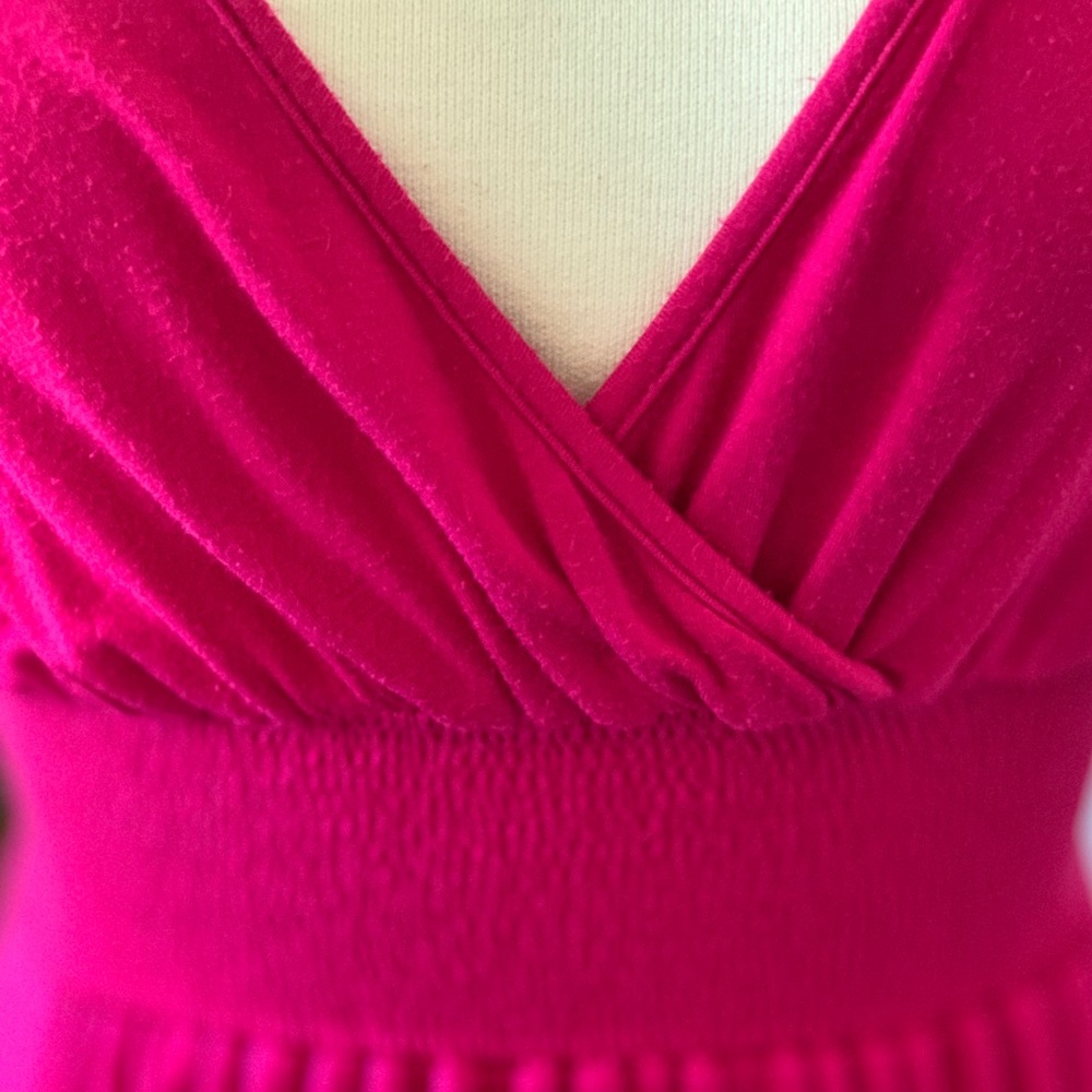 Spring in your step pink cotton dress - Picture 3 of 8